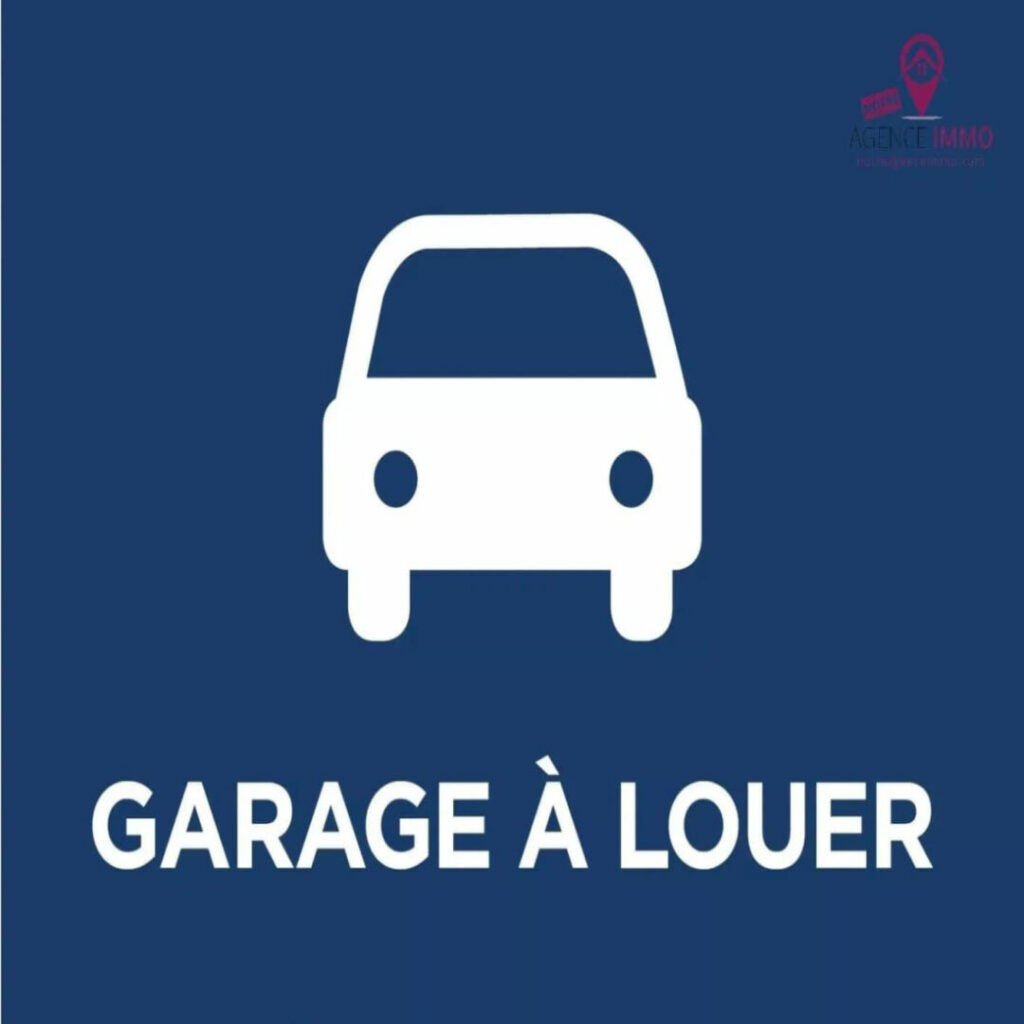 A LOUER – Garage en sous-sol